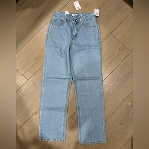 Good American Sky Blue 90s Denim Pants
